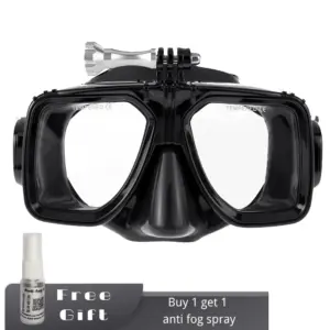Classic Diving Mask for Gopro Hero Camera Accessories Tempered Glass