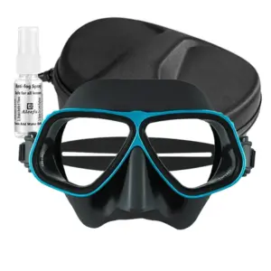 Free Diving Mask Snorkels Set Anti-Fog adult FreeDive Goggles Snorkel
