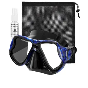 Nearsighted Myopia Diving Mask Glasses Resin Plastic Lens Googles Silicone