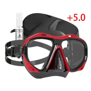 Customize +1.0 to +5.0 Hyperopia Diving Mask Farsighted Tempered Glass