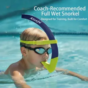 Swimming Training Snorkel Tube for Kids & Adults - Center