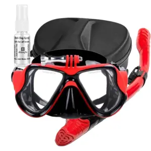 Myopia Snorkel & Dive Mask for Adults with Anti-Fog Spray