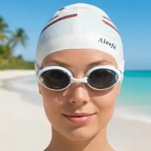 Clear Myopia Swimming Goggles with Anti-Fog Spray for Boys and