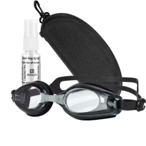 Kids Myopia Swimming Goggles for Boys Girls Ages 4-14 (Approximate)