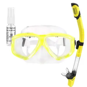 Adult Myopia Snorkel Mask - Customized Prescription | Dry Top