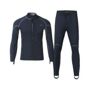 1.5mm Neoprene Men Dive Wetsuit (Top&Pants) - Long Sleeve for